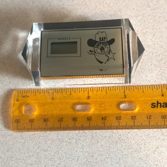 LCD Quartz Crystal Clock Shoprite - Picture 4 of 5